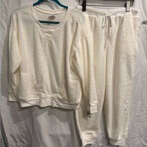 Cream Lounge Pants